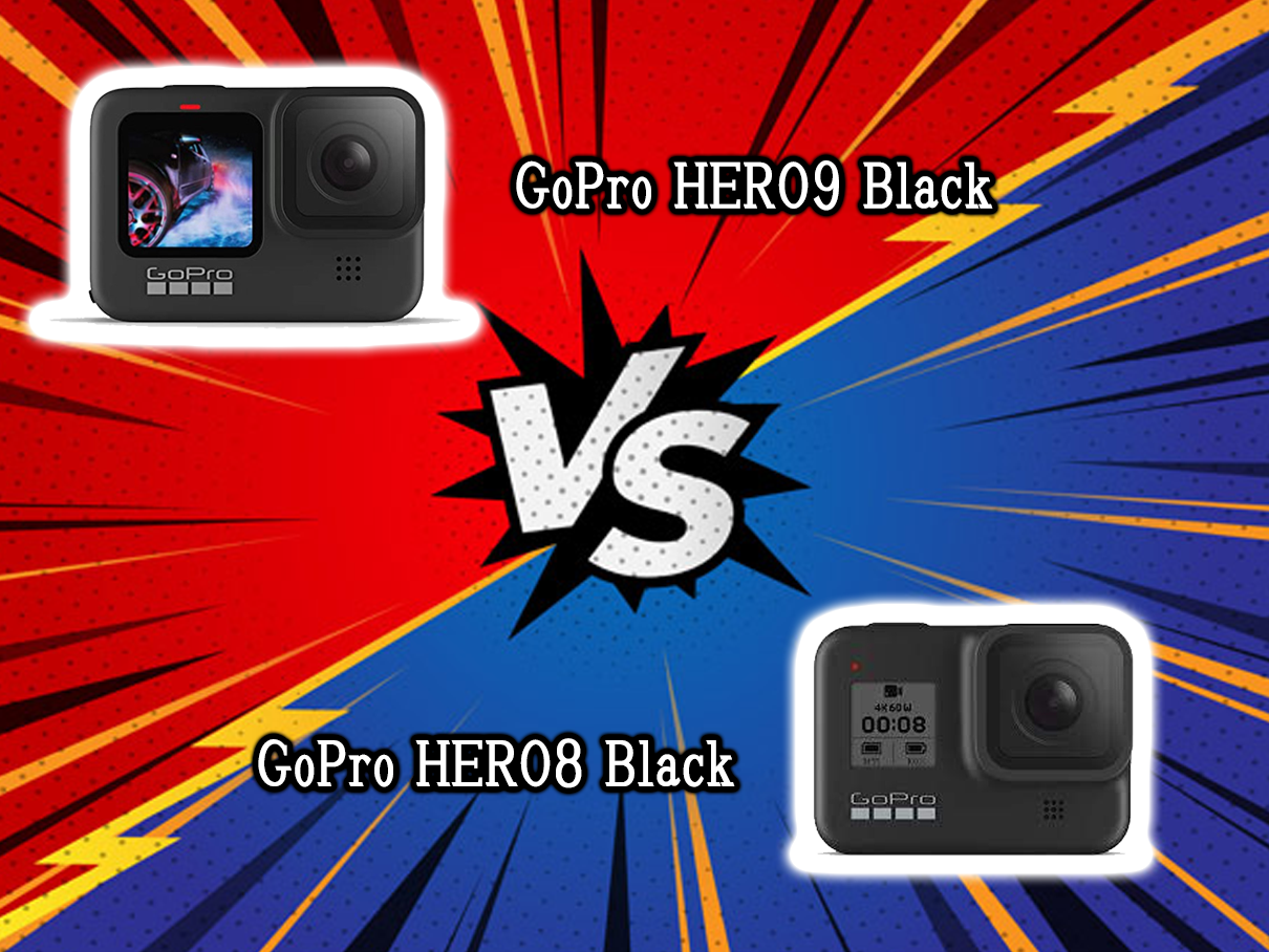 GoPro HERO9 BlackとGoPro HERO8 Blackを比較してみた | スキューバ 
